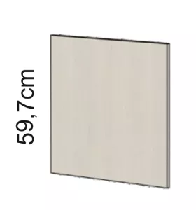 Dveře pro myčku s panelem, 450 mm