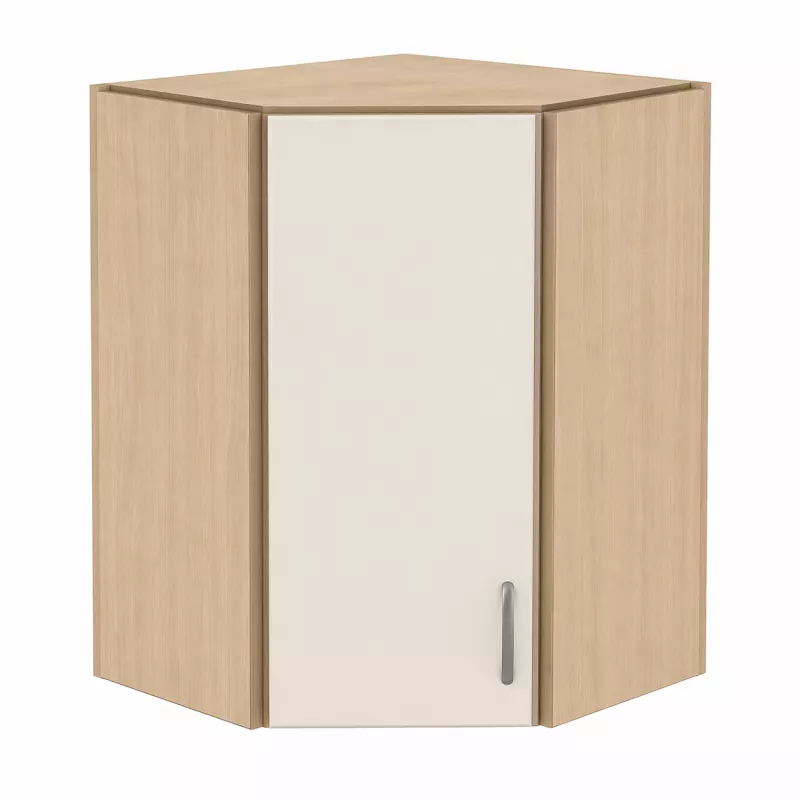 Horní, rohová šikmá 45°, 600 mm, v. 900 mm