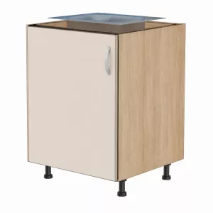 Ostrůvková spodní skříňka, pro dřez ostrůvková, 600 mm | DveĹ™e - levĂ©, DveĹ™e - pravĂ©, Dveře - levé, Dveře - pravé